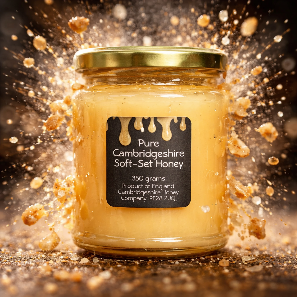 Pure Cambridgeshire Soft-Set Honey