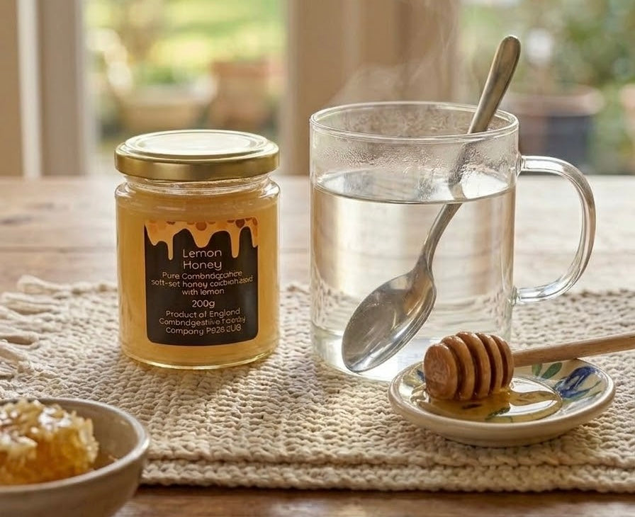 Cold Infused Lemon Honey